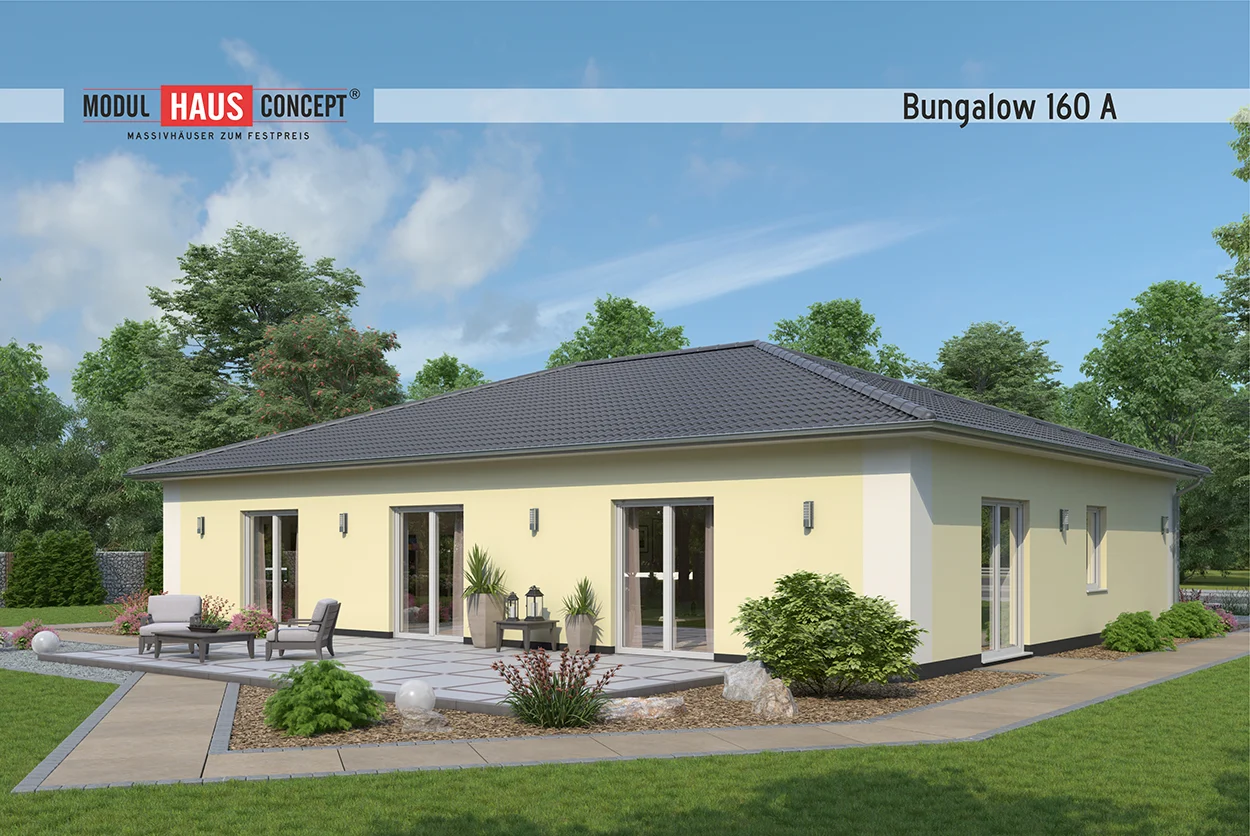 Modul Hausconcept GmbH - Bungalow 160 A
