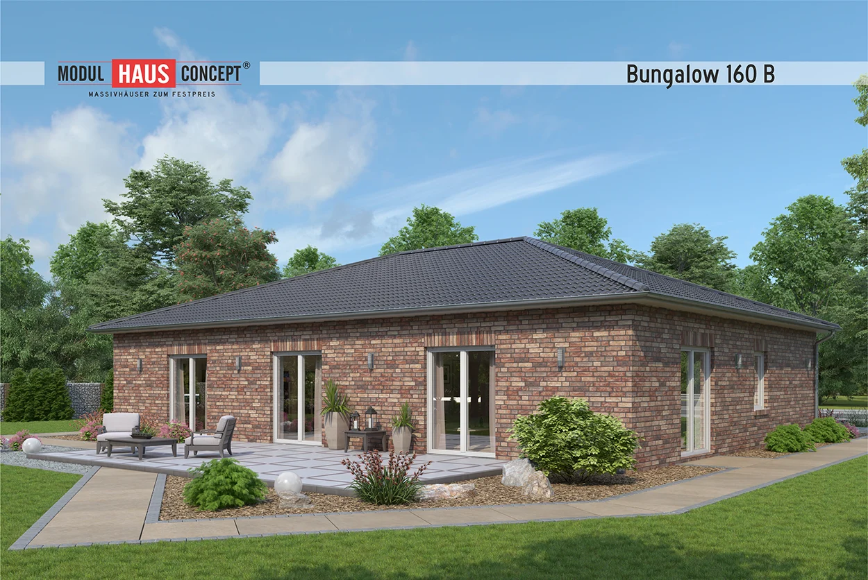 Modul Hausconcept GmbH - Bungalow 160 B