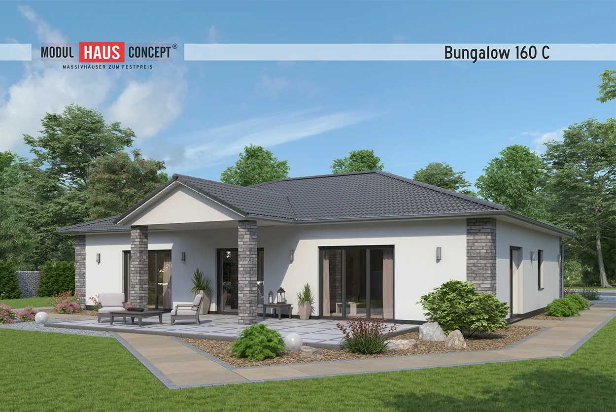 Modul Hausconcept GmbH - Bungalow 160 C