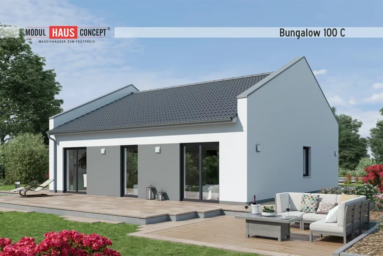 Modul Hausconcept GmbH - Bungalow 100 Variante C