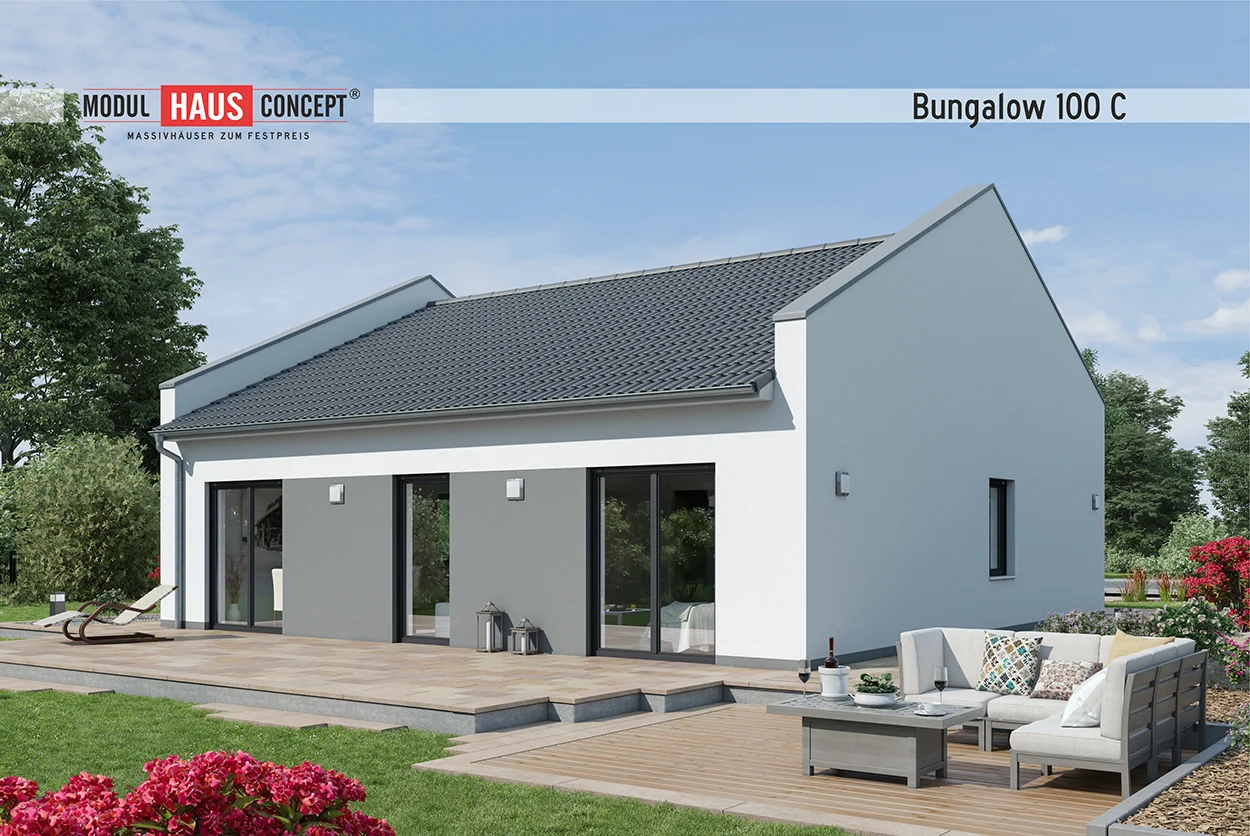 Modul Hausconcept GmbH - Bungalow 100 Variante C
