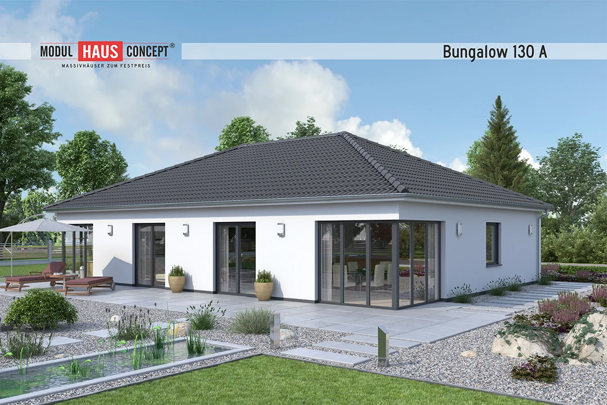 Modul Hausconcept GmbH - Bungalow 130 A