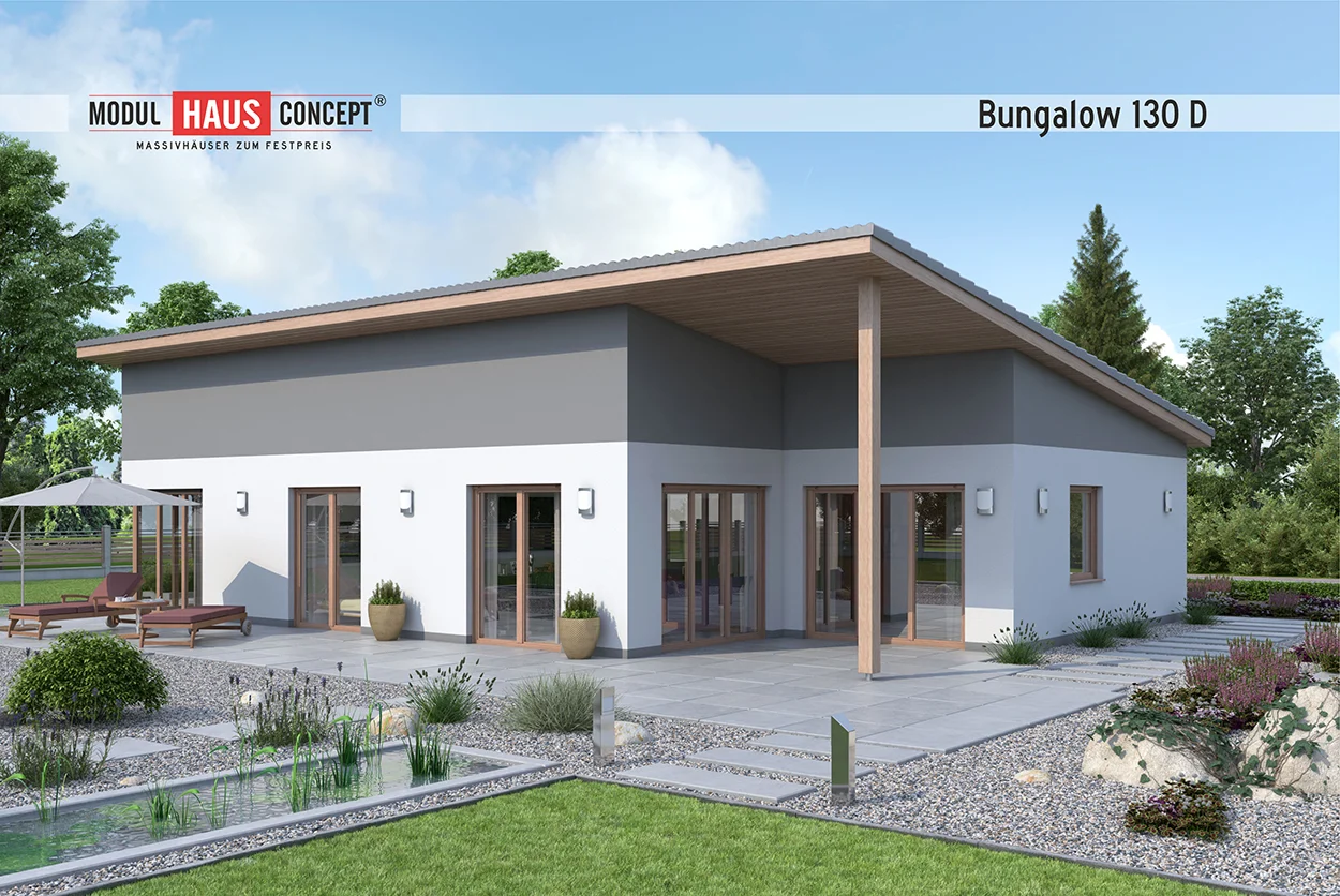 Modul Hausconcept GmbH - Bungalow 130 D