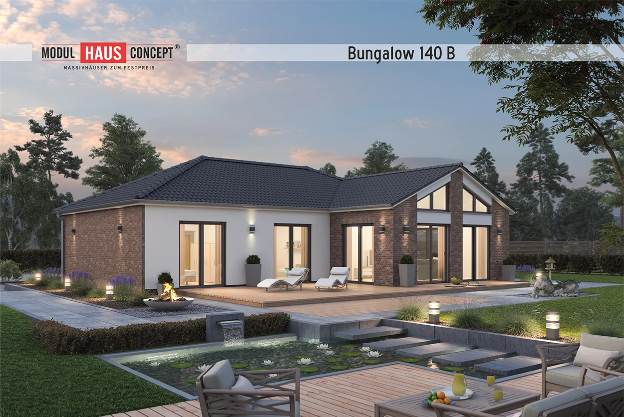 Modul Hausconcept GmbH - Bungalow 140 B