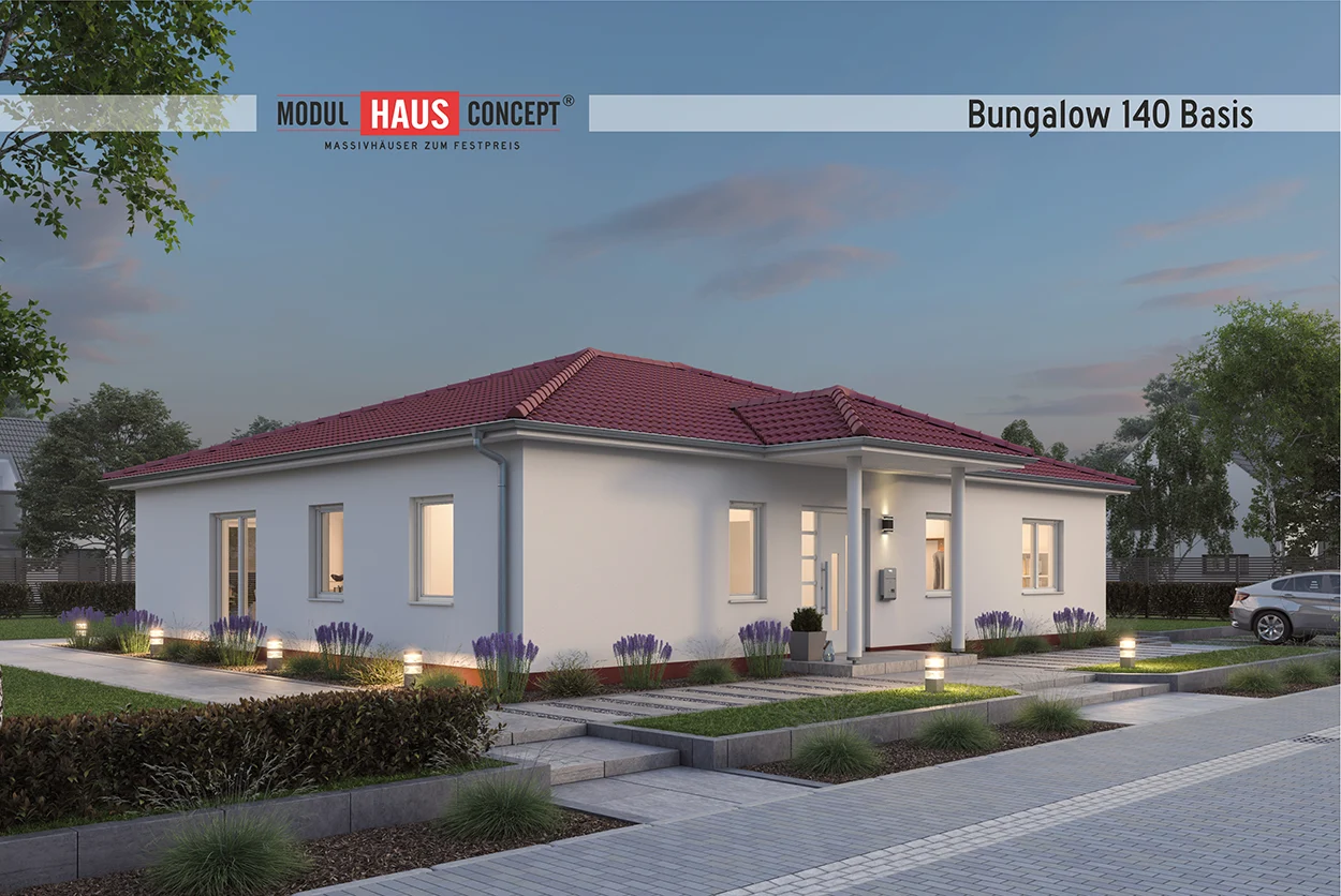 Modul Hausconcept GmbH - Bungalow 140 Basis Strasse