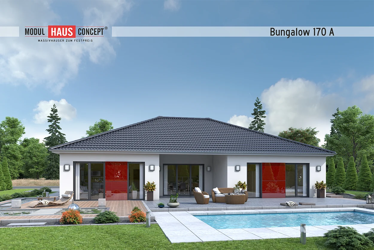 Modul Hausconcept GmbH - Bungalow 170 A