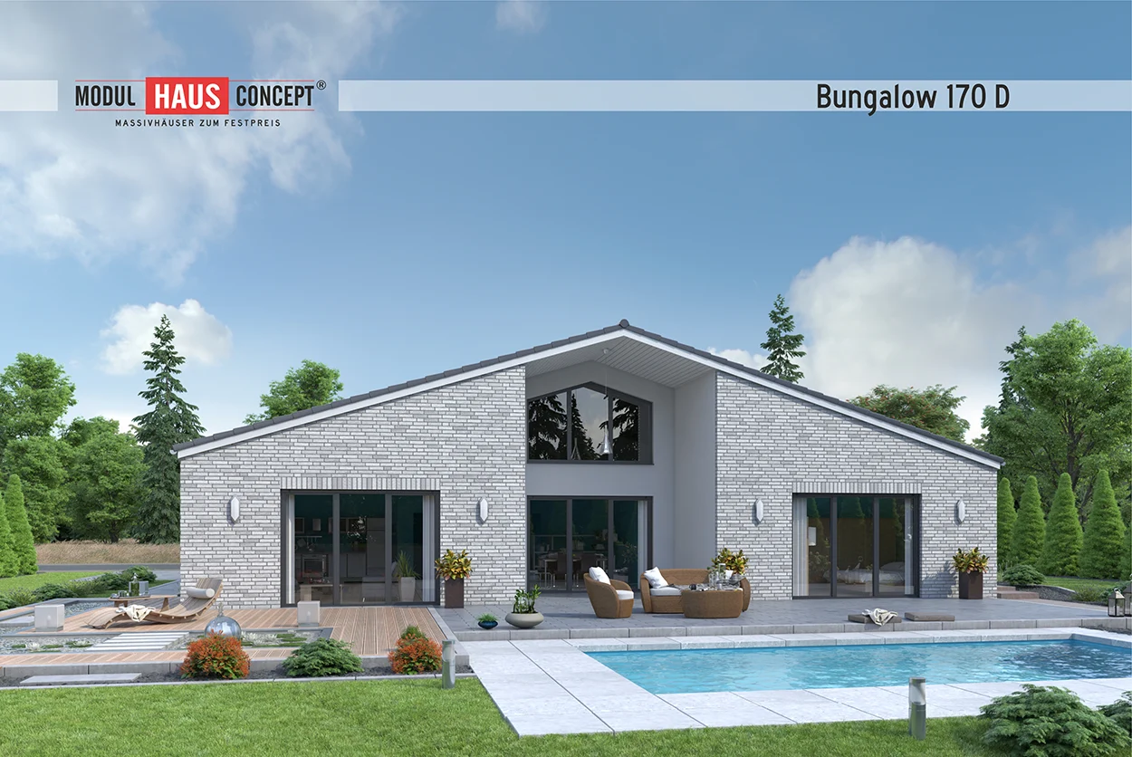 Modul Hausconcept GmbH - Bungalow 170 D