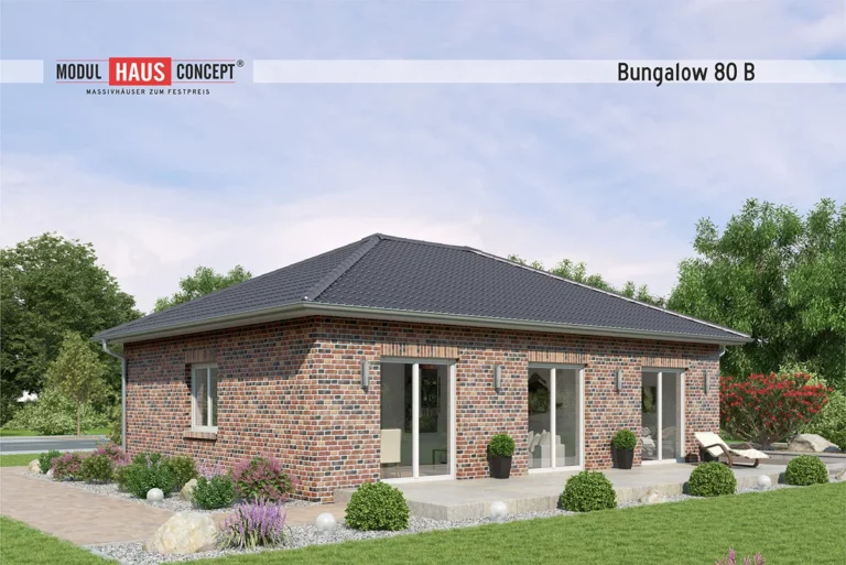 Modul Hausconcept GmbH - Bungalow 80 B