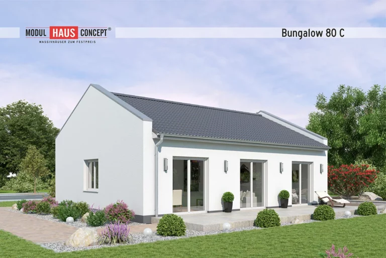 Modul Hausconcept GmbH - Bungalow 80 C