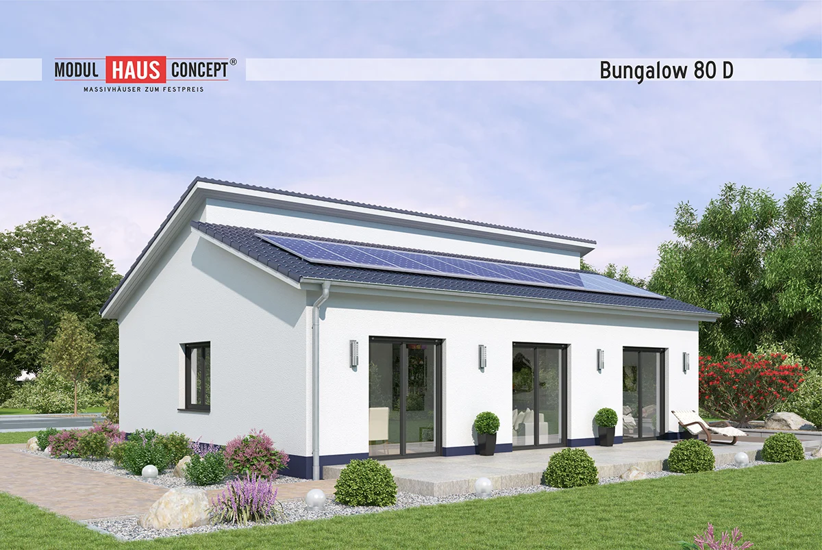 Modul Hausconcept GmbH - Bungalow 80 D