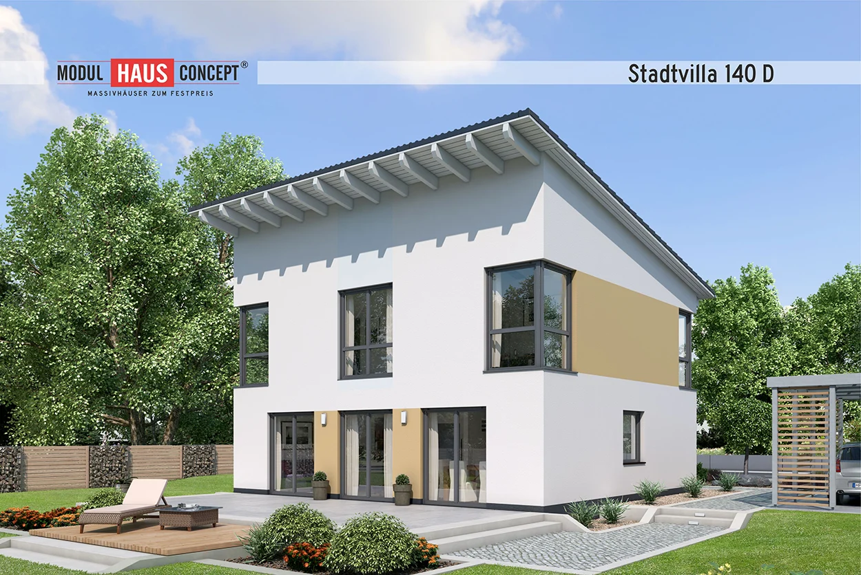 Modul Hausconcept GmbH - Stadtvilla 140 D