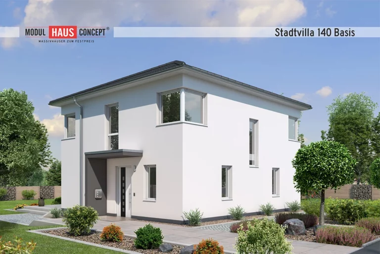 Modul Hausconcept GmbH - Stadtvilla 140 Straße