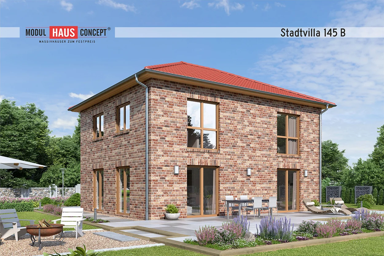 Modul Hausconcept GmbH - Stadtvilla 145 B