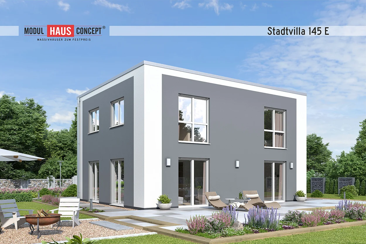 Modul Hausconcept GmbH - Stadtvilla 145 E
