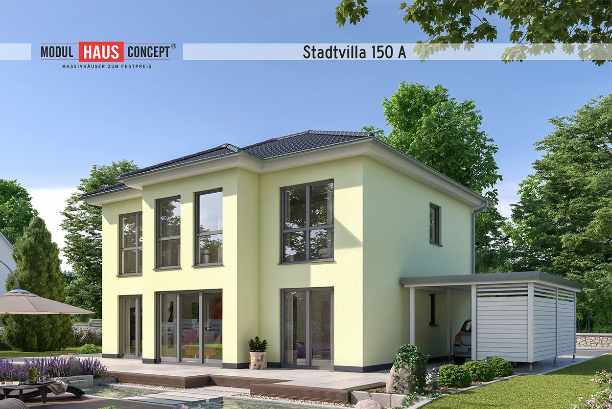 Modul Hausconcept GmbH - Stadtvilla 150 A