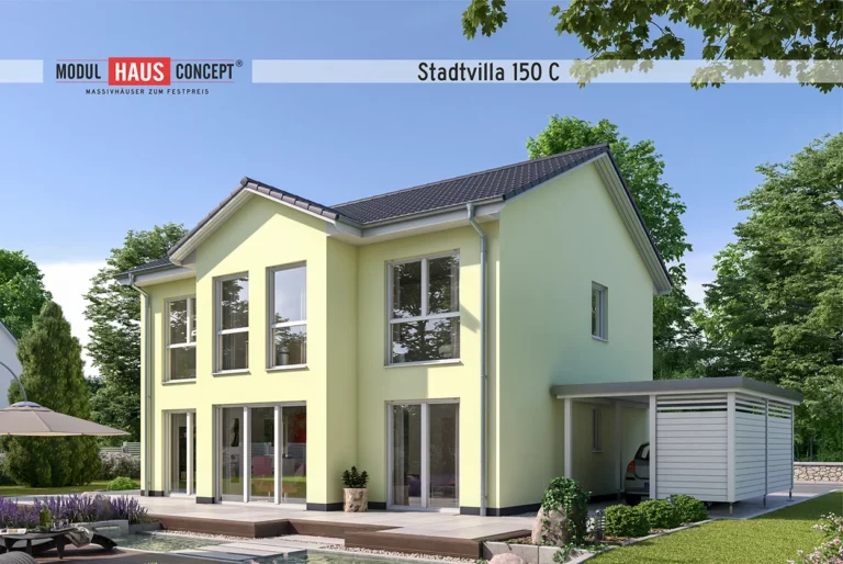Modul Hausconcept GmbH - Stadtvilla 150 C