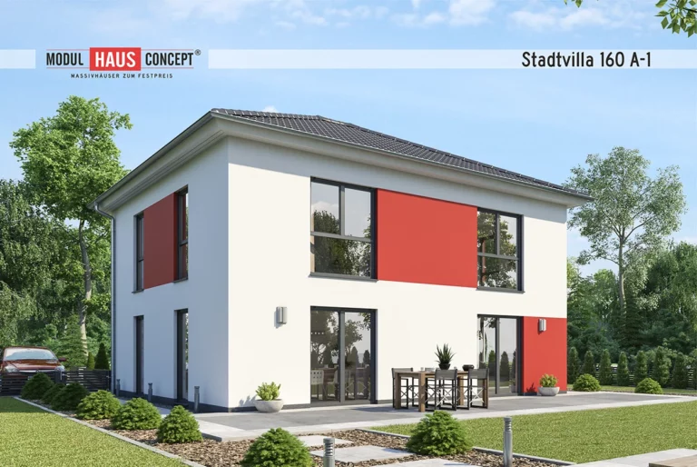 Modul Hausconcept GmbH - Stadtvilla 160 A1