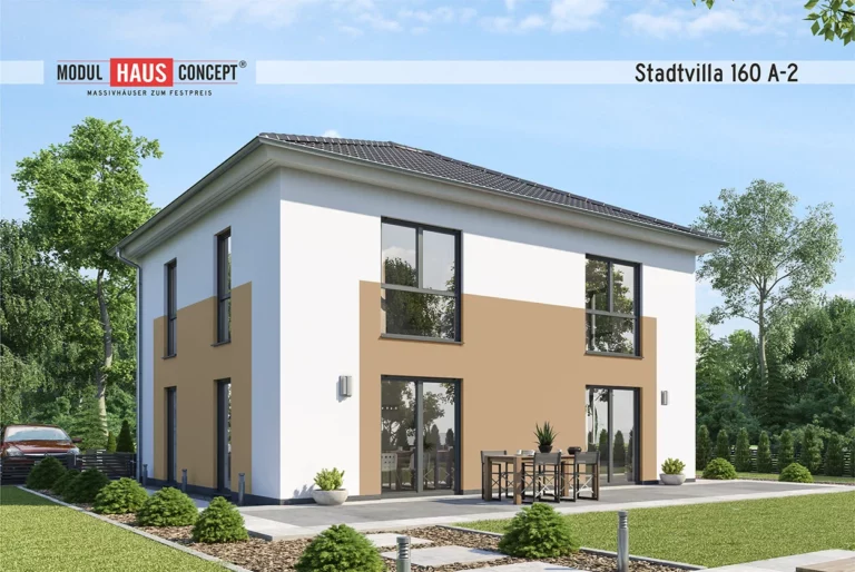 Modul Hausconcept GmbH - Stadtvilla 160 A2