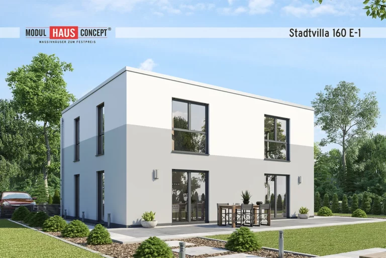 Modul Hausconcept GmbH - Stadtvilla 160 E1