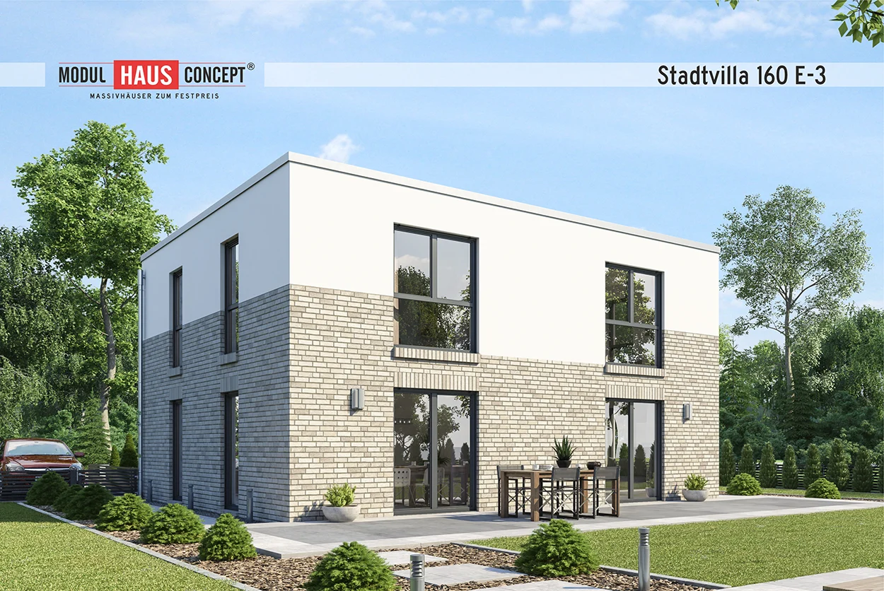 Modul Hausconcept GmbH - Stadtvilla 160 E3